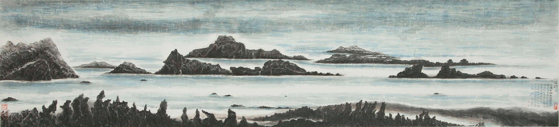 烏石鼻港礁石圖