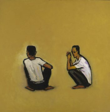 1971 Oil on canvas, 91×91cm