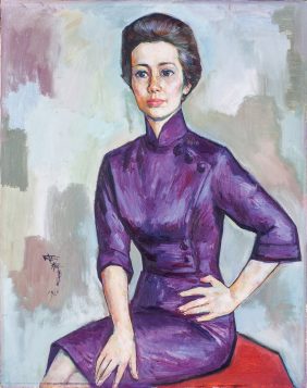 1966, Oil on canvas, 92.2x73.5cm