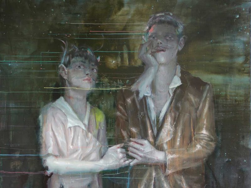 7 韋嘉, 《一百年不變》, 2011, 丙烯畫布, 220×180cm